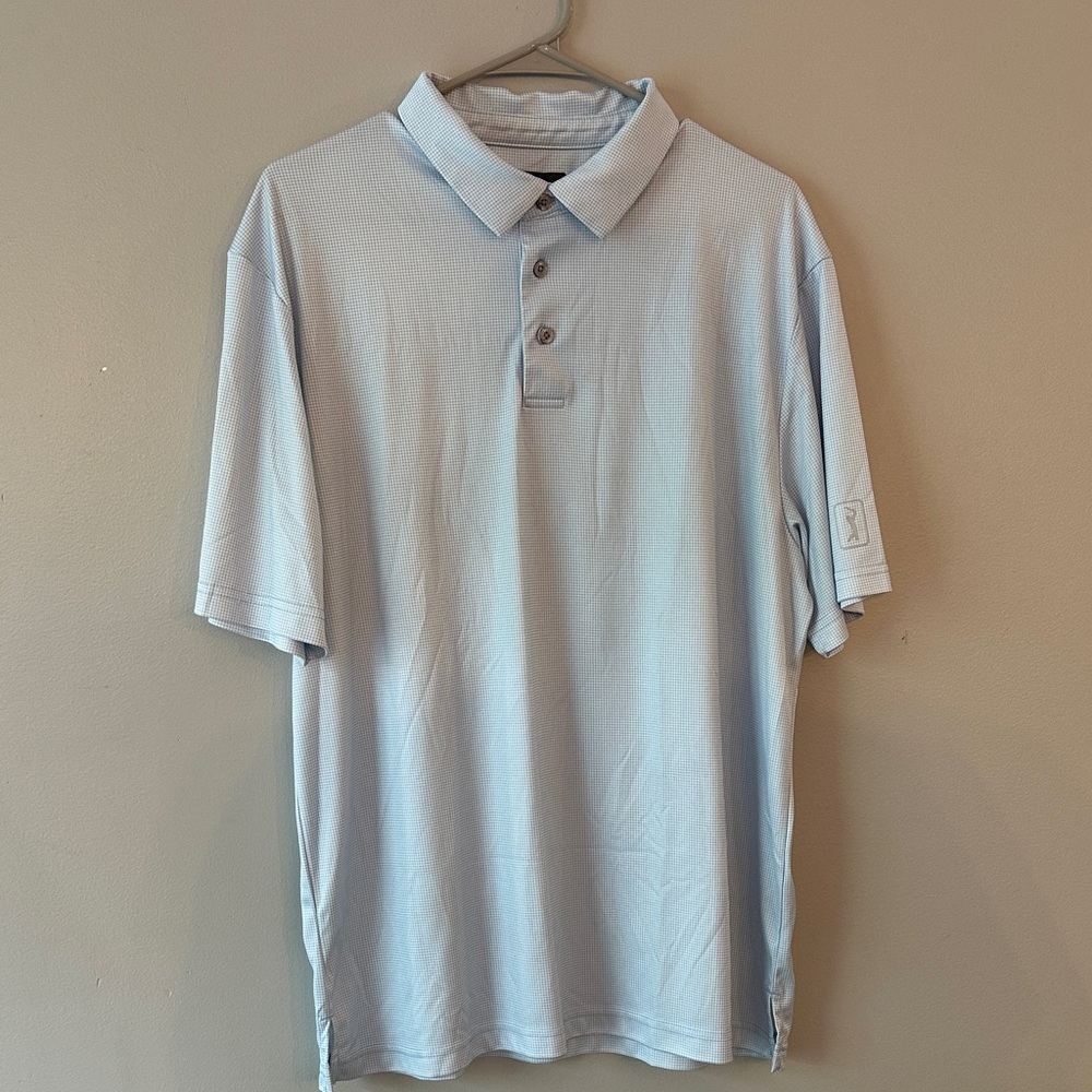 Men’s PGA Tour Light Blue Polo Shirt